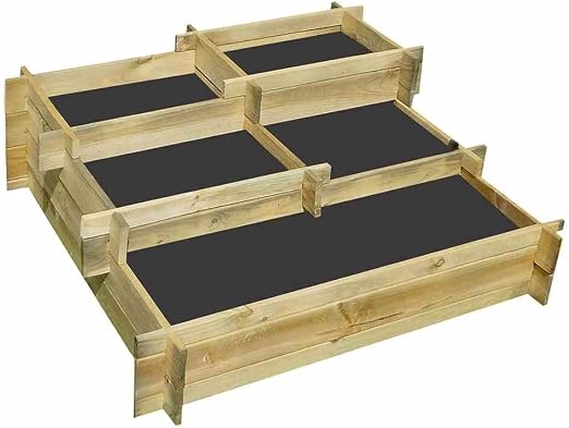 Forest Estilo 436241 planteadas Cama Nikita 93 x 93 x 36 cm, Color ...