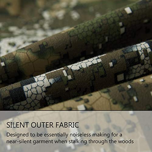Bassdash Walker Atmungsaktive Wasserdichte Angeln Jagd Watjacke mit geräuschlosem Oberstoff für Männer Frauen in 7… – Bild 8