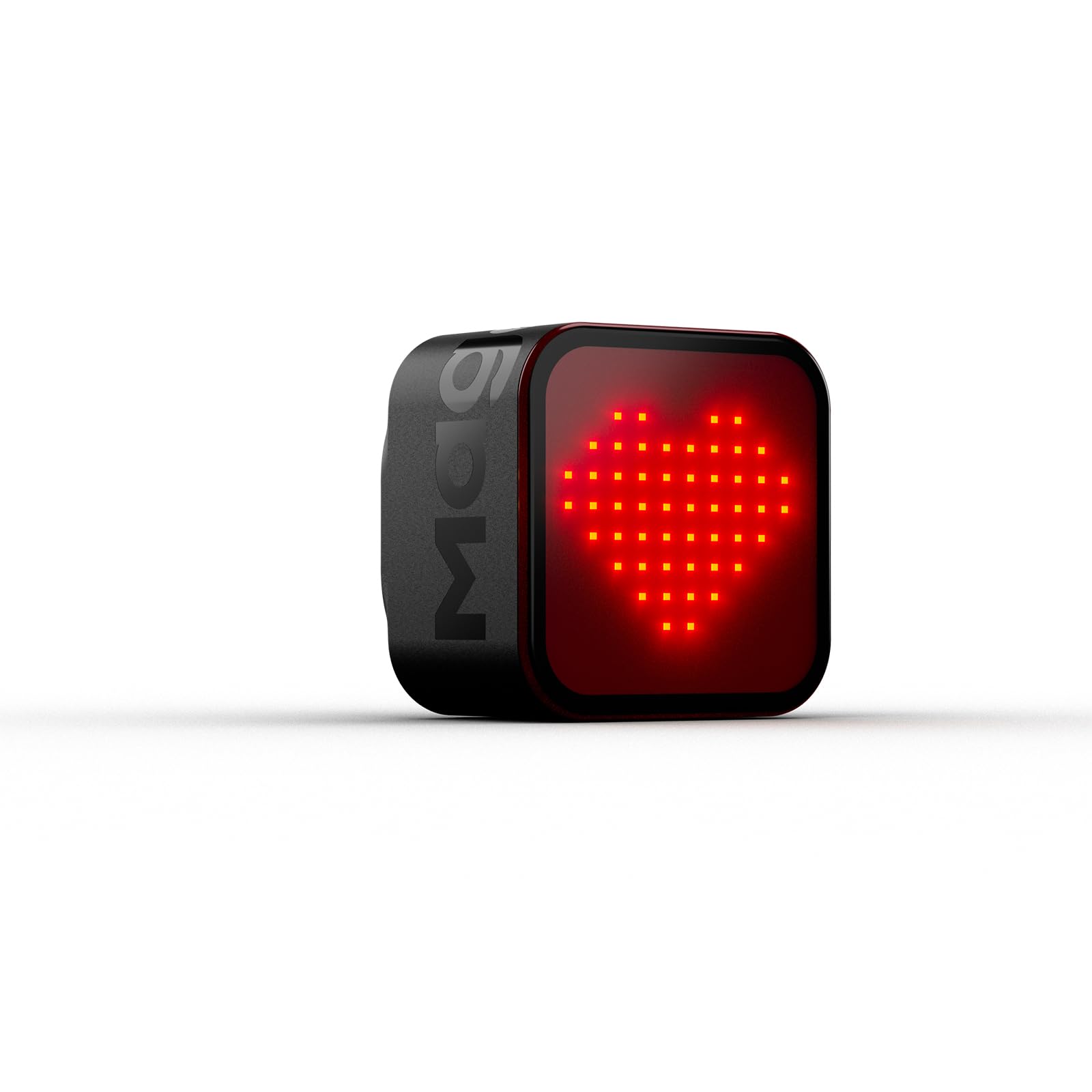 Magene L308 Intelligent Expression Tail Light Dynamic Display Customizable Emojis with the Onelapfit APP Cycling Safety 96 COB LED Lights Waterproof (charging cable not included) (Saddle)