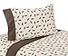 Sweet Jojo Designs 3-Piece Twin Sheet Set for Forest Friends Bedding Collection