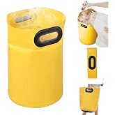 Ouliget Collapsible Lengthen Bucket for Soaking Feet,Portable Travel Foot Bath Tub with Handles,Insulation Reinforcement Foot Spa Bag for Outdoor Travel Camping Fishing