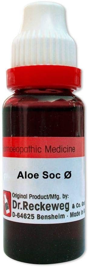 Dr. Reckeweg Homeopathy Aloe Socotrina Mother Tincture Q (20 ML) by Exportmall