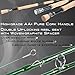 M MAXIMUMCATCH Maxcatch 3-12wt Medium-Fast Action Premier Fly Fishing Rod-IM8 Carbon Blank for High Performance,with AA Cork Grip Hard Chromed Guides （V-Premier, 9' 8wt