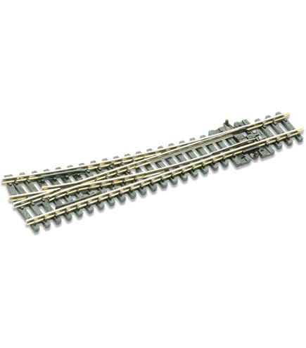Amazon.com: Peco N Scale Code 80 Insulfrog #8 Right-Hand Turnout