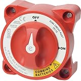 Blue Sea Systems e-Series Dual Circuit Plus Battery Switch
