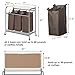 StorageManiac 3 Lift-off Bags Laundry Sorter with Foldable Ironing Board, Multifunctional Laundry Cart