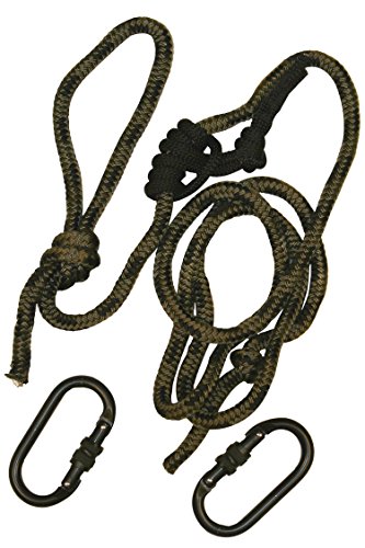 Summit Treestands Safety Line with Dual Prussics, 30', Green