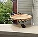 EHF Deck Mounted Songbird and Wild Bird Spa and Bath - with Beige Color Bowl - 1-Quat Water Capacity