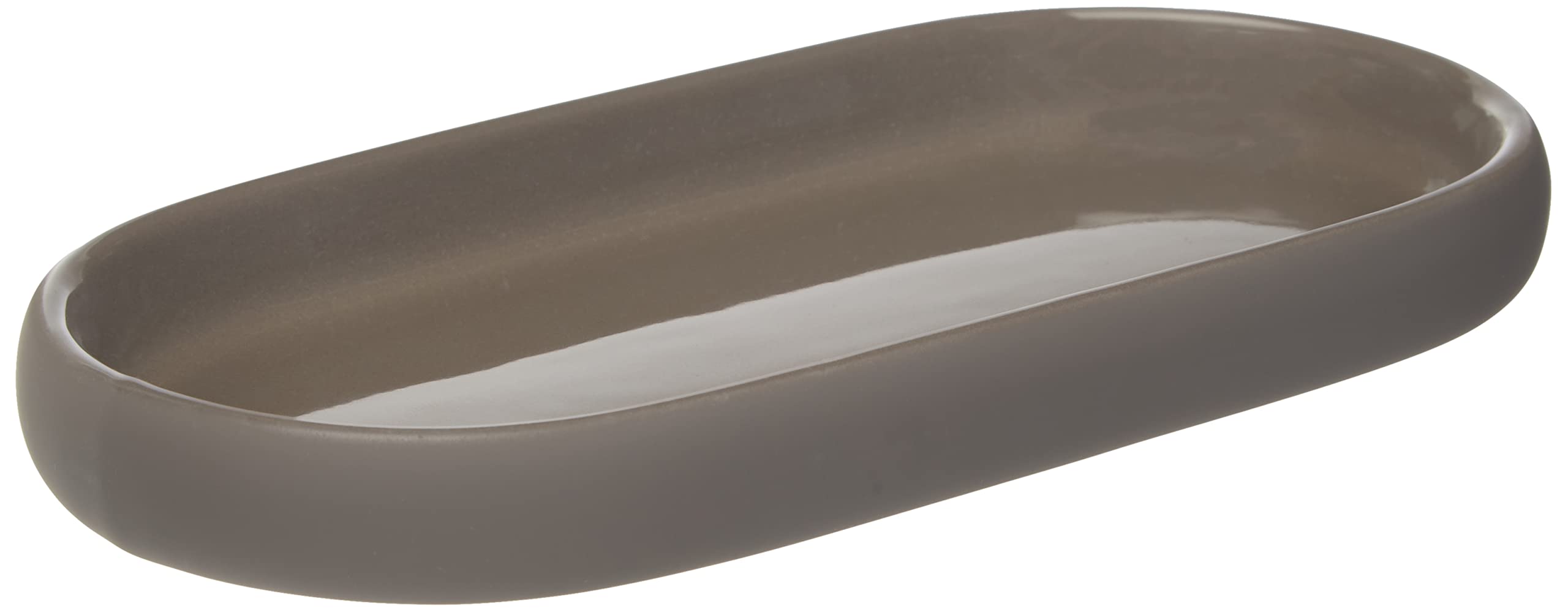 Blomus -SONO 69050 Ceramic Satellite Bathroom Tray in Exclusive Look, Organiser, Decoration, Jewellery Storage, Cosmetics Storage Tray (H x W x D): 2.5 x 10 x 19 cm