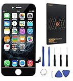 iPhone 7 Screen Replacement Set, LCD Touch Screen 4.7 inch Digitizer Frame Assembly Replacement Kit (Including Instruction and Tools) for Apple iPhone 7 (Black)