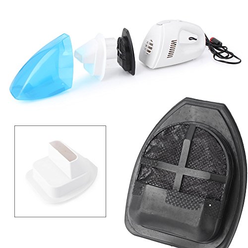 Newsmarts Hand Held Portable Car Vacuum Cleaner, 12V 60W Wet & Dry Handheld Vacuum Cleaner for Vehicles - Thumbnail 2