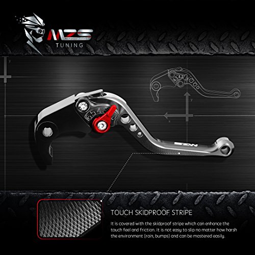 image for MZS Short Brake Clutch Levers for Yamaha FZ-09 MT-09 SR 2014-2018/ SCR