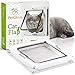 PetCitrus Cat Door - Large (Outer Size 9.2