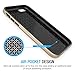 iPhone 6S Case, Maxboost [Vibrance Designer Series] Optimal Protective Case Cover for iPhone 6 / iPhone 6S (4.7 Inch) with Gold Frame - White Gold
