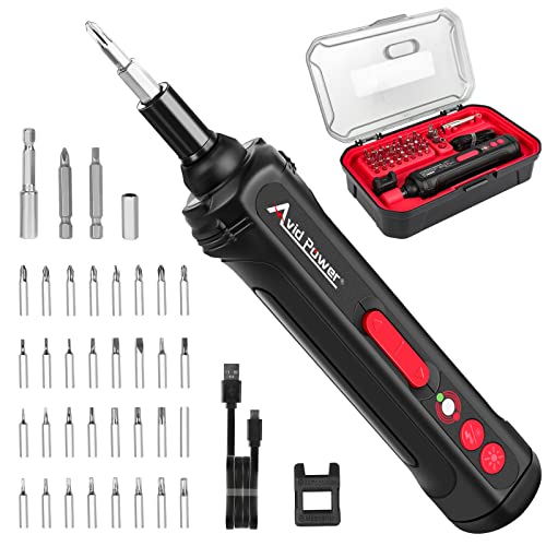AVID POWER Electric Screwdriver Set, 4V Magnetic