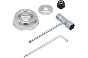 BRLYEEANZE Blade Adapter Attachment Maintenance Kit for Stihl FS55 FS55R FS56 FS56RC FS70R FS80 FS80R FS85 FS90 FS90R FS94 FS100RX FS110 FS120 FS130 FS130R FS200 FS240 FS250 FS-KM Blade Attachment Kit