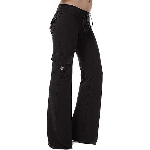 Insenver Women's Wide Leg Lounge Pants for Bootleg Pants