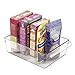 mDesign Kitchen Cabinet Organizers, Storage for Fridge, Freezer, Pantry (Set of 3) - Clear