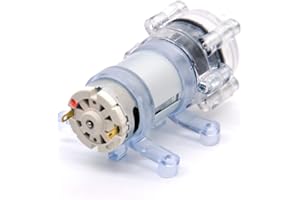 Gikfun DC 6V-12V Self-Priming Diaphragm Pump - Micro Water Pump, Durable Water Dispensers, Coolers, and Small Pumping Project