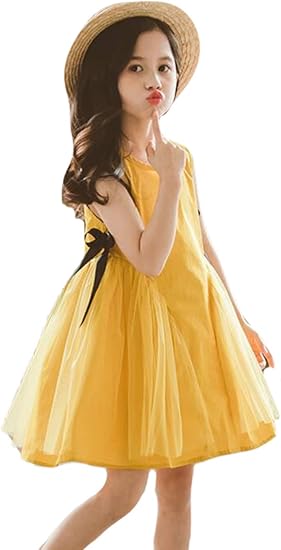 Amazon Co Jp Piite Girls Dress Soft Lace Dress Fashionable Summer Sleeveless Tunic Kids Girls One Piece Loose Fit Korean Fashion Clothing Accessories