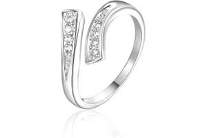 UAIAGM Toe Ring for Women Cute Adjustable Big Toe Rings Non-Tarnish Diamond Jewelry Waterproof Stainless Steel Toe Rings Plated Triple Moonstone Snake Knot Simple Band