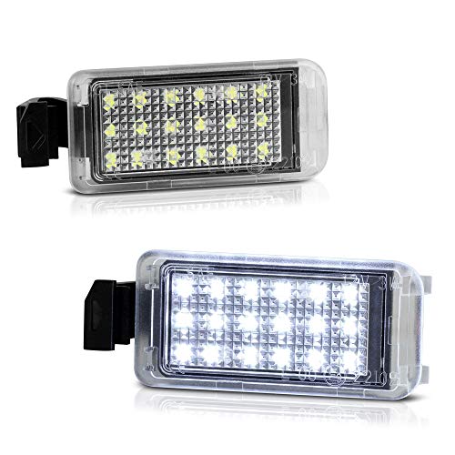 VIPMOTOZ Full LED License Plate Light Tag Lamp Assembly Housing