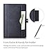 ProCase ASUS ZenPad S 8.0 Z580C Case (2015 ZenPad Z580C,Z580CA) with bonus stylus pen - Stand Cover Folio Case for ASUS ZenPad S 8.0 Z580C, Multiple Viewing angles, Document Card Pocket (Black)