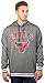 Ultra Game mens Focused Pullover Fleece Hoodie for Men sports fan sweatshirts, Heather Gray, Medium US