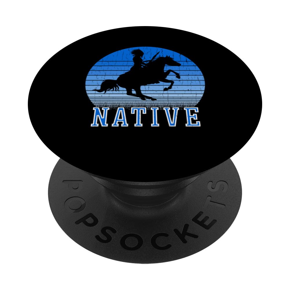 Northwest Native American Knight Pride Mountain Warrior PopSockets Swappable PopGrip