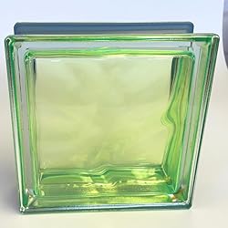 Quality Glass Block 7.5 x 7.5 x 3 Pegasus Metalized