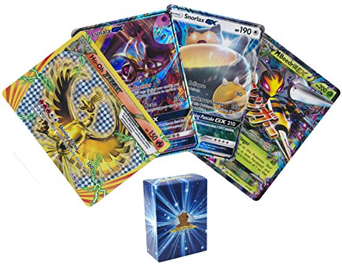 4 oversize promo pokemon grabbag! 2 gx, 1 mega ex, and …