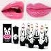 Flower Jelly Lipstick Moisturizer Long Lasting Nutritious Lip Balm Lips Magic Color Temperature Change KingWo Moisturizer Lip 6pcs/set