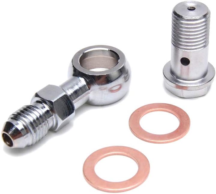 Kinugawa Turbo Oil Feed Banjo bolt Kit M12x1.25 with 1.5mm