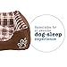 Animals Favorite New Rectangle Pet Bed with Dog Paw Print (22