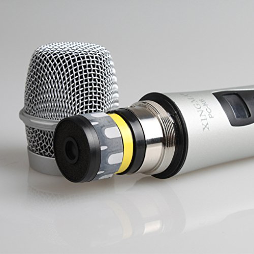 Tralntion XINGMA PC-K6 Portable Rechargeable LED Wireless Microphone Dynamic Handheld Karaoke Mic VHF with Receiver for KTV/Speech - Thumbnail 6