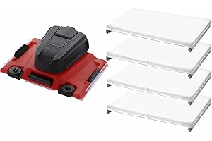 SHUR-LINE Paint Edger Pro 2008145 with Four Edger Pad Refills 2001044 for Corners, Clean Lines, Ceilings, Doors & Low Profile