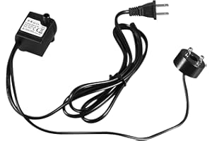 150L H 2W Submersible Water Pump with 4 LED Light Ultra Quiet for Pond Aquarium Fish Tank Tabletop Fountain Hydroponics 9ft P