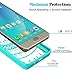 Galaxy Note 5 Case, Samsung Galaxy Note 5 Case Clear with Screen Protector, AnoKe Mandala Flower Cute Women Girls Acrylic Thin Slim Fit TPU Bumper Phone Cover Cases for Samsung Galaxy Note 5 -TM Mint