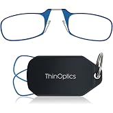Always With You by ThinOptics Classic Keychain Reading Glasses | Keychain reading glasses with ultra-thin armless readers in a compact case. Clip to keys, bags or backpacks for easy access.