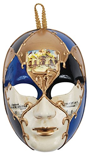 Venetian Masks Full Face - Loftus International Music Notes Full Face