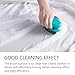 HaloVa Scrubbing Brush, Quality Soft Laundry Clothes Shoes Scrub Brush, Portable Lightweight No Scratch Hands Cleaning Brush with a Comfortable Grip, Green