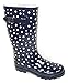 Shoes8teen Womens Classic Rain Boot With Buckle Prints & Solids