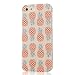iPhone SE Case,iPhone 5/5S Case -MOLLYCOOCLE® Coloful Painted PC Hard Shell Protective Cover for iPhone SE/ 5 /5S - Pineapple Pattern