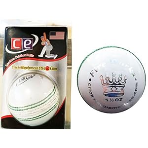 CE Cricket Balls White Red Pink for T20 Cricket Matches, Tournaments and Practice