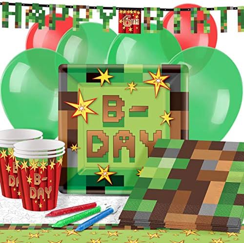 TNT Party Supplies - Deluxe Table & Decorations Pack for 16