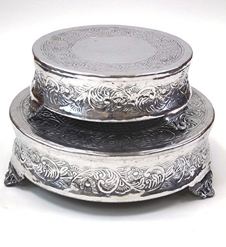 Aluminum Cake Stand For Stylist Host, Set Of 2