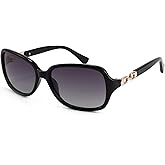 FEISEDY Vintage Square Polarized Sunglasses for Women UV400 Travel Driving Fashion Arcuate Sunglasses B2526