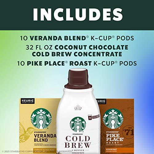 Starbucks Cold Brew Concentrate & KCup Coffee — Starbucks Blonde