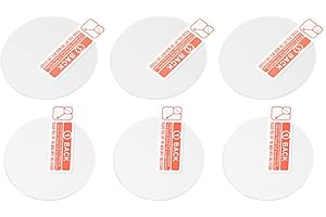 Vaguelly 6PCS Tempered Glass Screen Protector Film for Pro Scratch-Resistant Watch Glass Film Clear HD