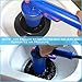 Air Power Drain Blaster gun, High Pressure Powerful Manual sink Plunger Opener cleaner pump for Bath Toilets, Bathroom, Shower, kitchen Clogged Pipe Bathtub(Blue)